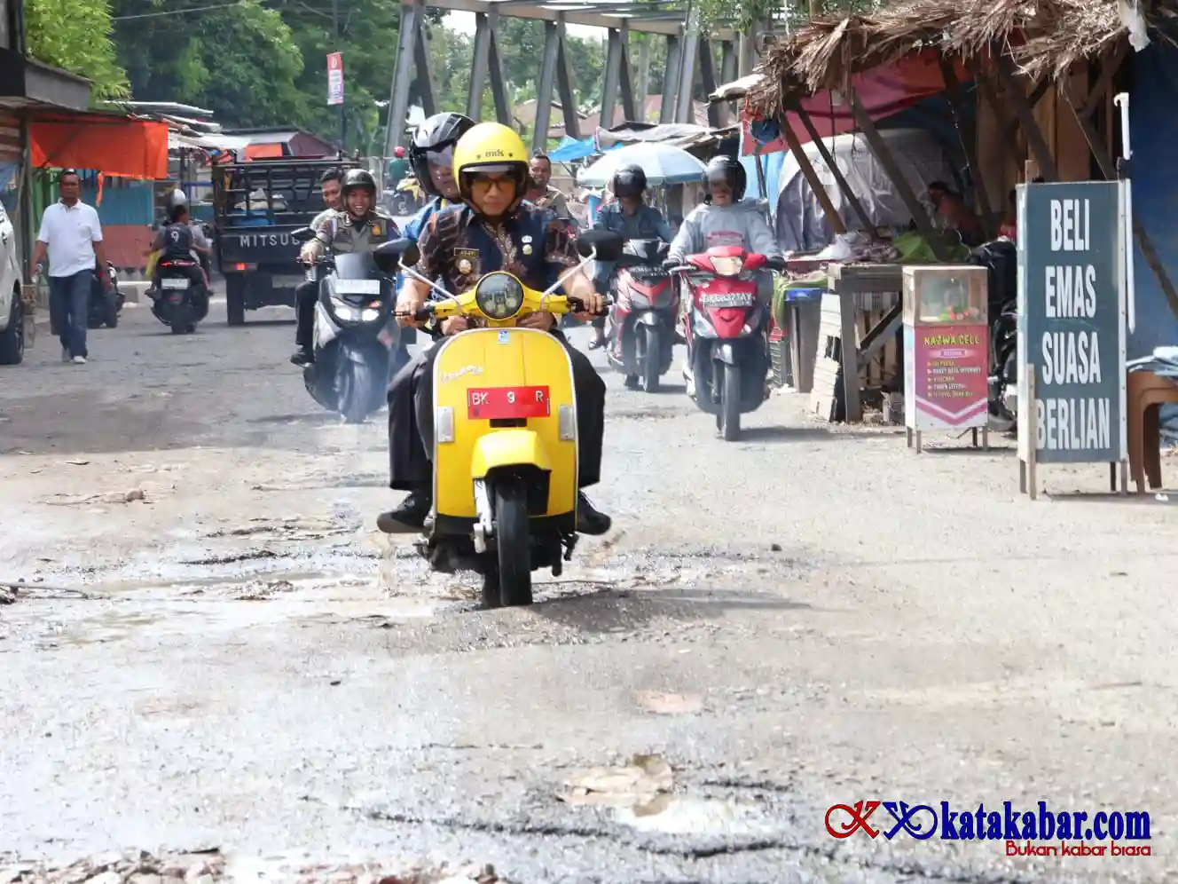 Jalan Wahidin Baru Binjai Rusak, Perbaikan Dijadwalkan September 2026