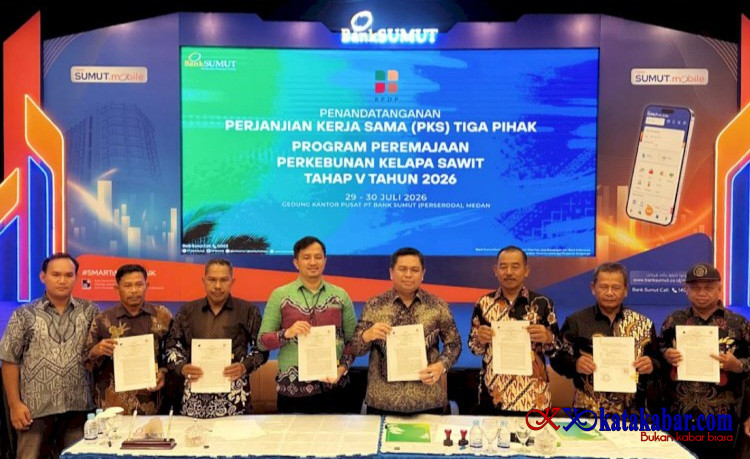 Teken PKS PSR, BPDP Salurkan Anggaran Tahap V Rp168 Miliar Bagi Kebun Seluas 2.800 Hektare