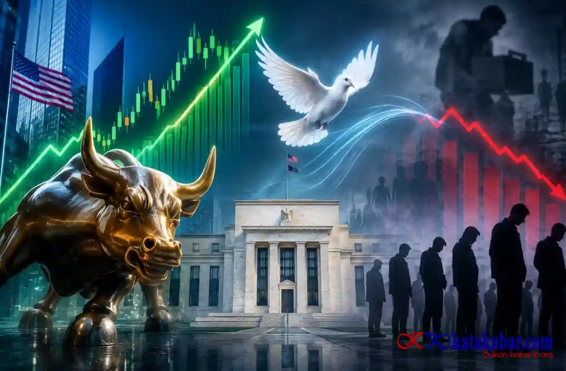 S&P 500 Cetak Rekor, Data Naker Lemah Buka Peluang The Fed Lebih Dovish