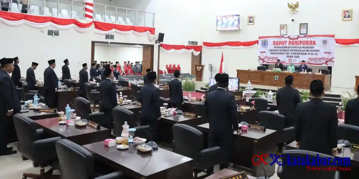 Wali Kota Binjai Hadiri Rapat Paripurna DPRD Peringati HUT ke-81 RI