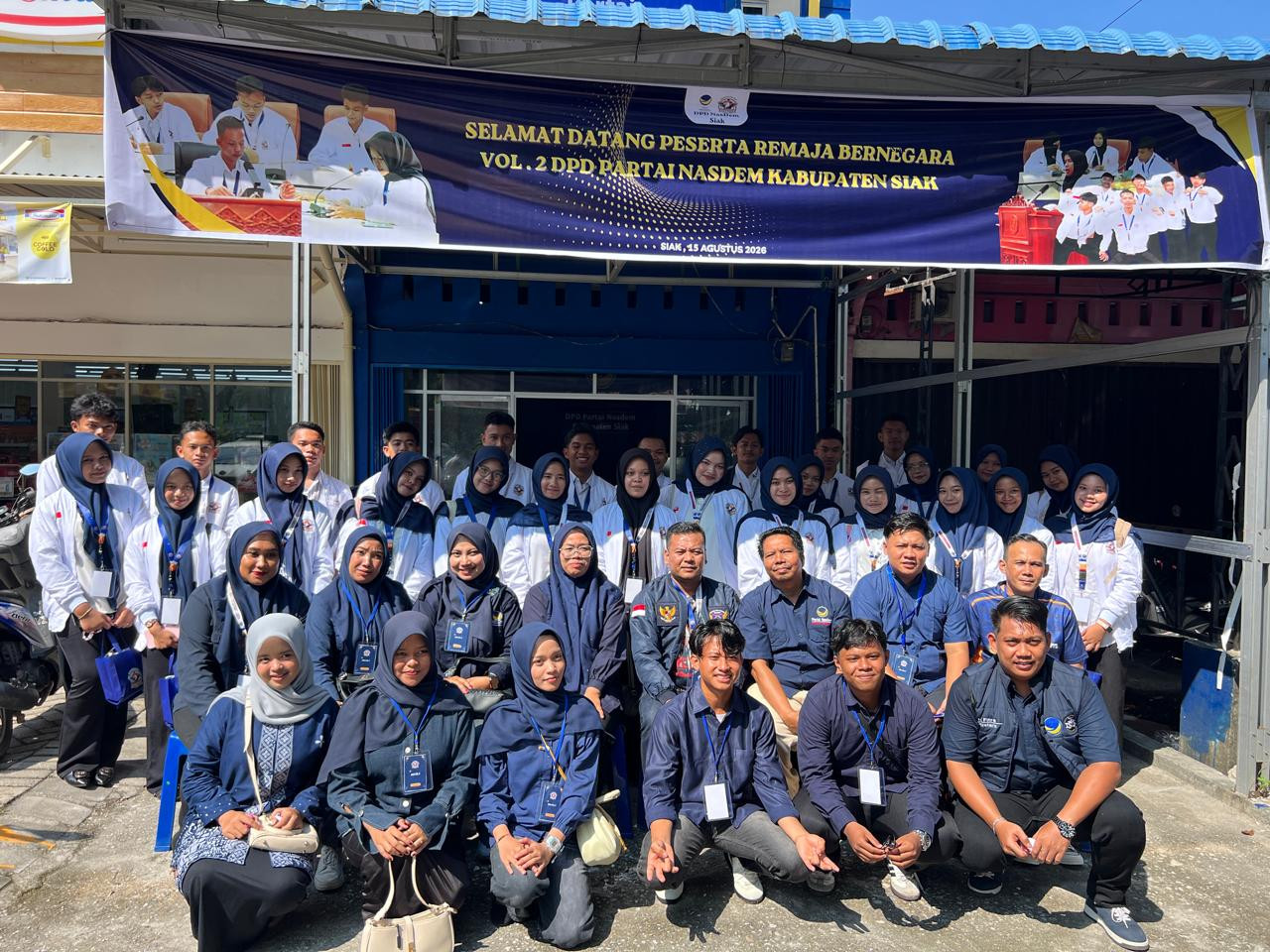 Wujudkan Generasi Muda Melek Politik, NasDem Siak kembali Gelar Program Remaja Bernegara