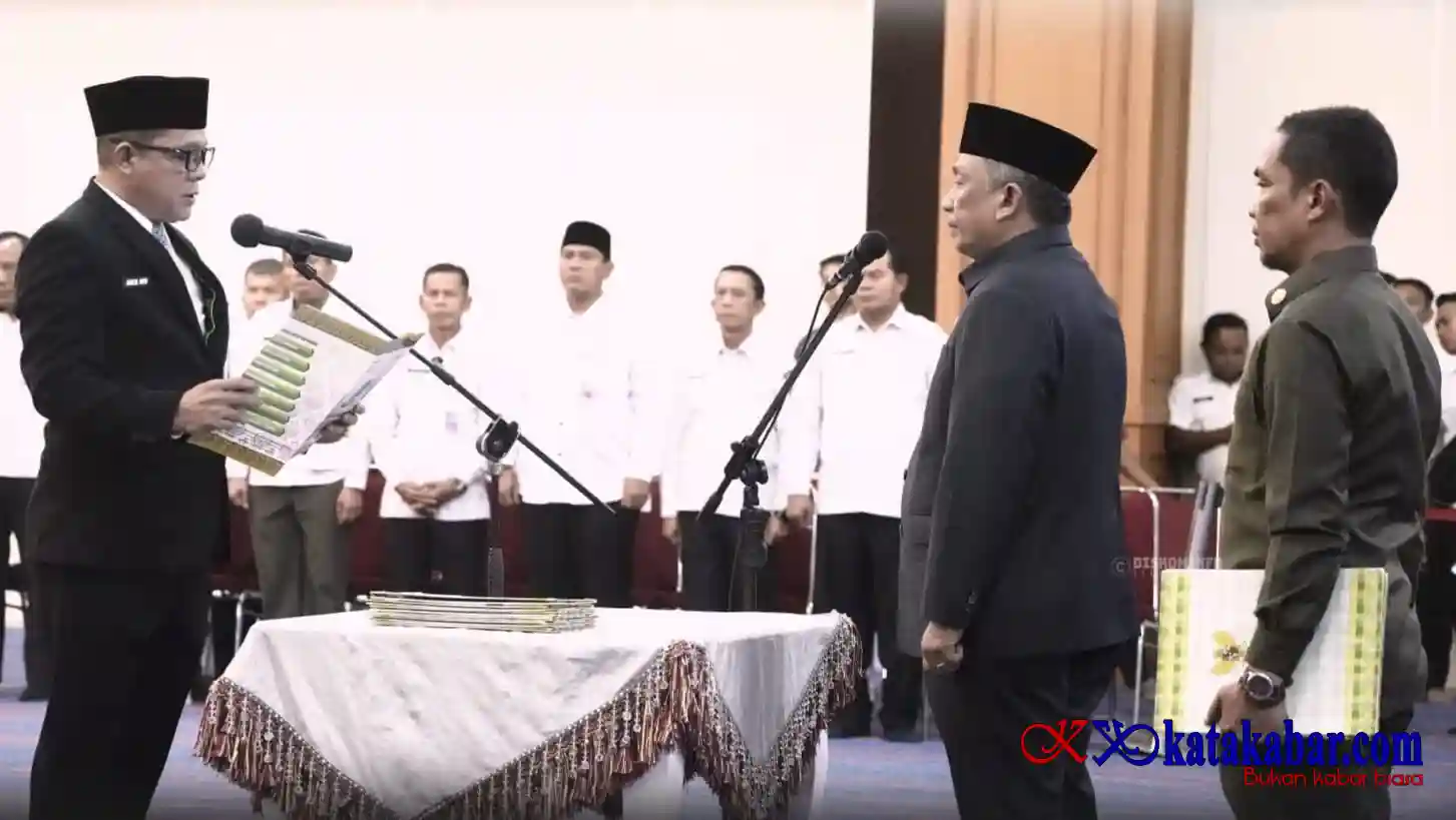 Babak Baru Tata Kelola Pemkab: Bupati Rohul Lantik Pejabat Eselon II‑III, Kepala Sekolah dan Kapus