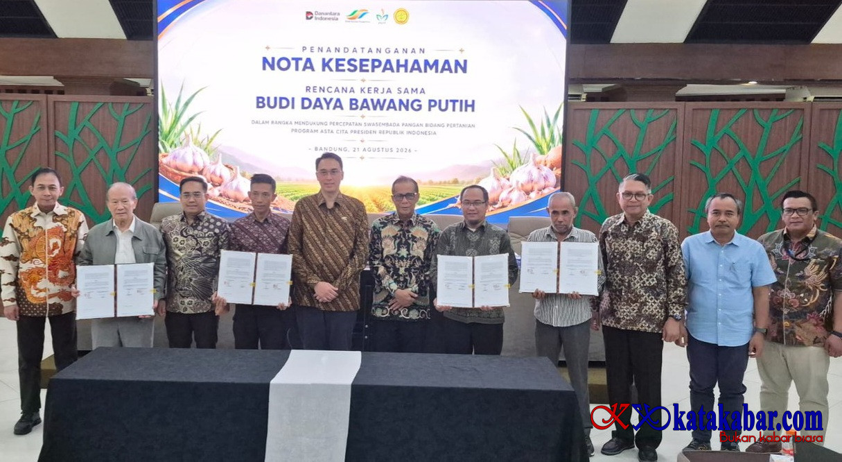 PTPN Group Akselerasi Swasembada Bawang Putih Nasional