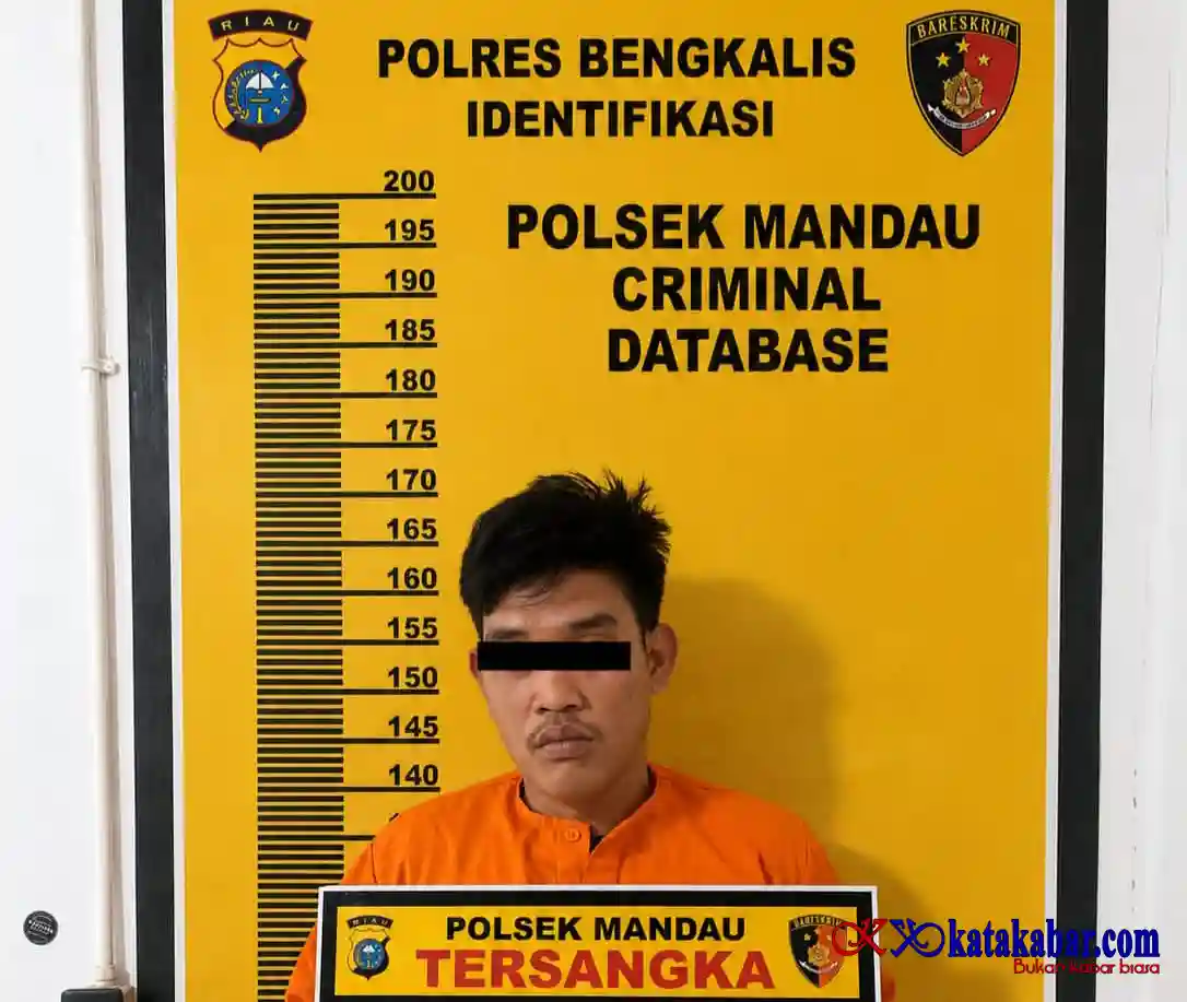 Warga Kulim Km 3 Batsol Dibui Polsek Mandau Lantaran Tersandung Kasus Pengeroyokan