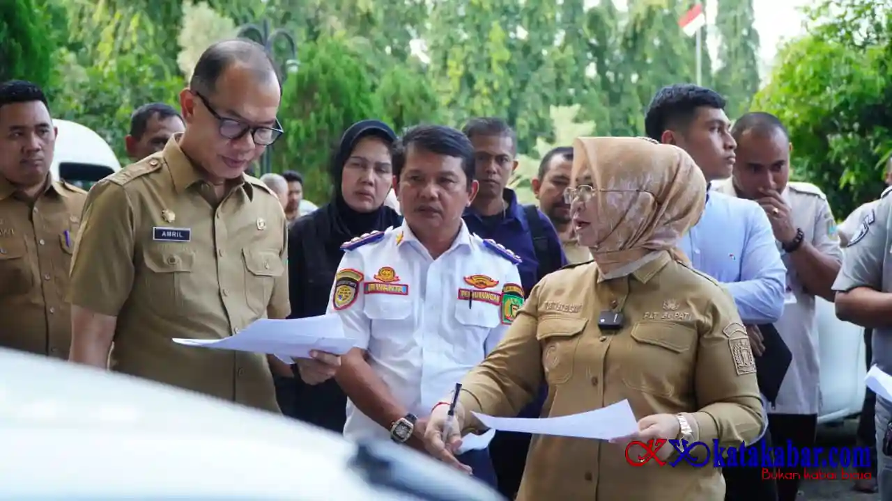 Plt Bupati Tiorita Tertibkan Aset, Seluruh Kendaraan Dinas Pemkab Langkat Diperiksa