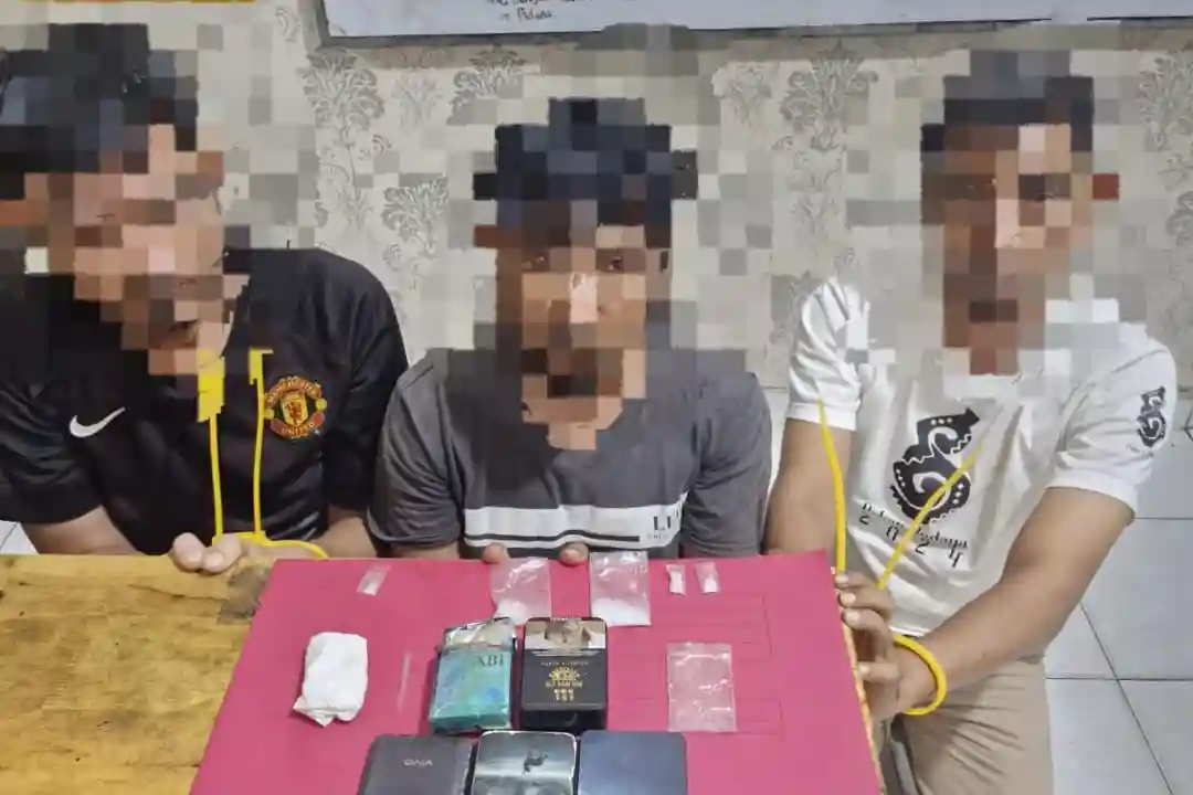 Diduga Terlibat Jaringan Sabu, Tiga Orang PPPK PW di Siak Diciduk Polisi