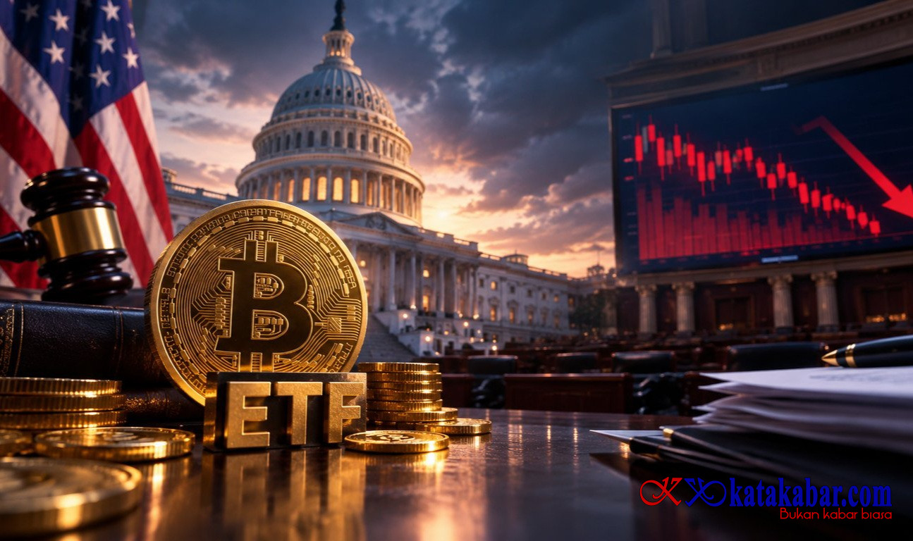 ETF Bitcoin Kehilangan US$450 Juta Setelah Clarity Act Gagal Melaju di Senat AS
