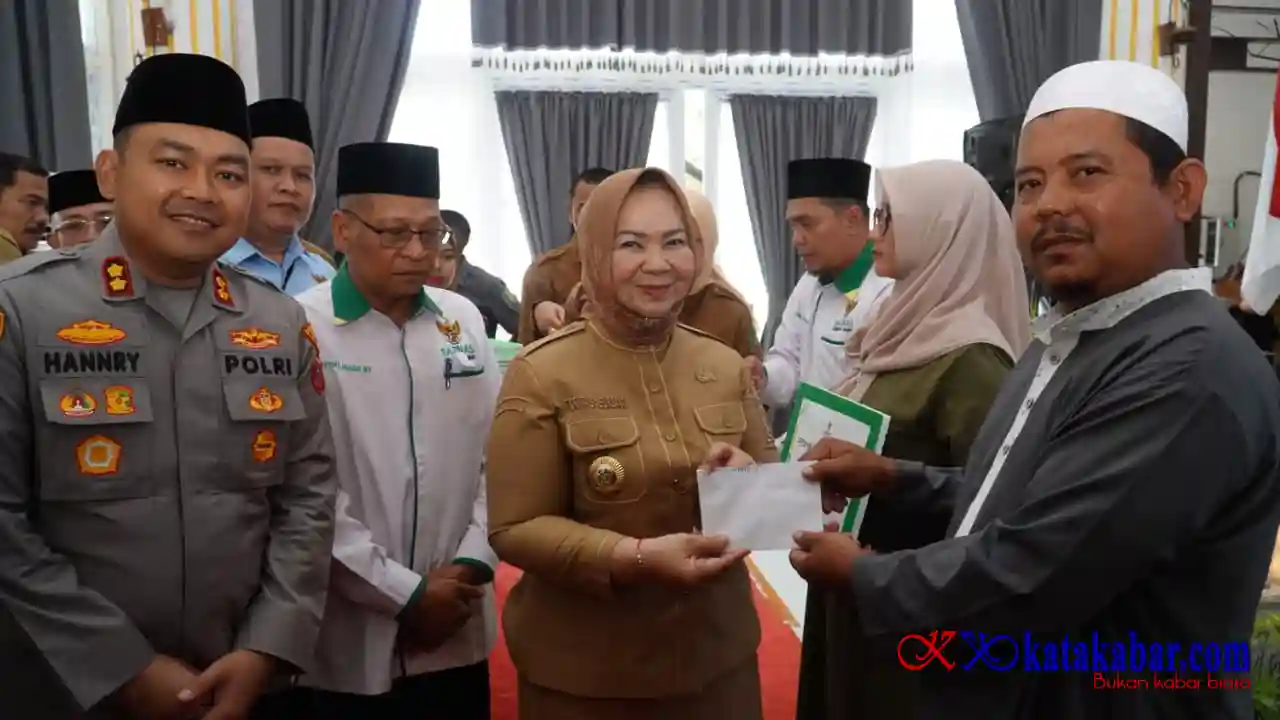 Zakat Jadi Kekuatan Sosial, Baznas Langkat Salurkan Rp490,48 Juta