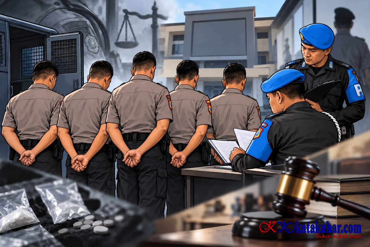 Setoran dari Bandar Sabu Mencuat, Kapolres Rohul Bungkam Janji Transparansi Polda Riau Cuma 'Lip Service'