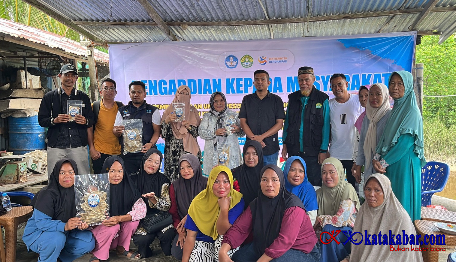 Dosen UNRI Dorong Kemajuan UMKM Pesisir Bagan Hulu Lewat Inovasi Produk Perikanan