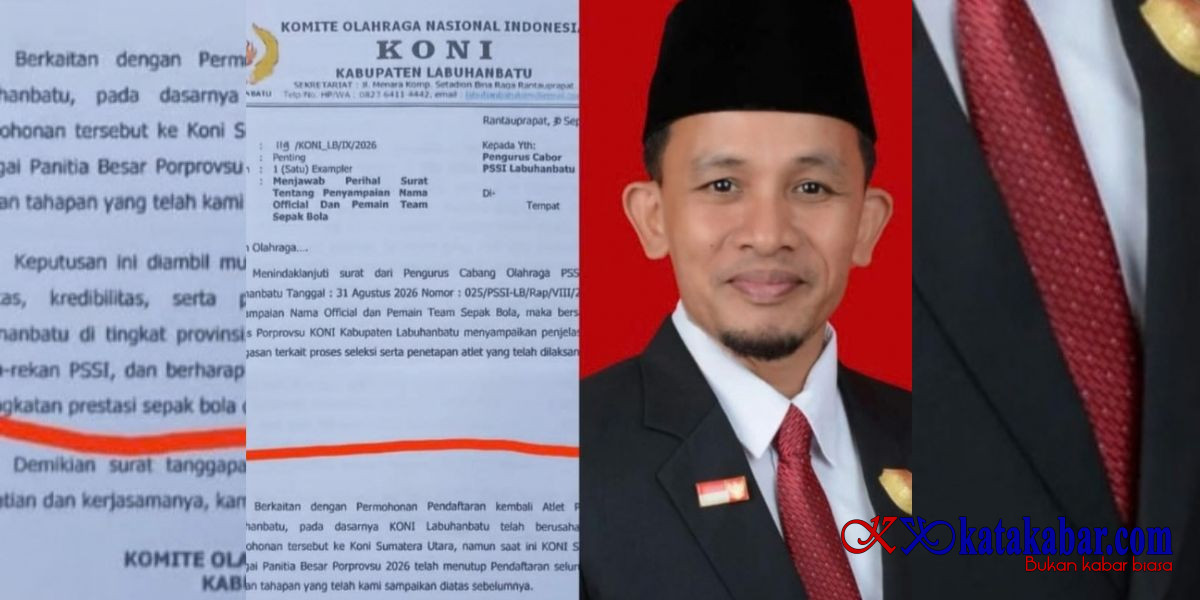 Cabor PSSI Biaya Sendiri Meski Tak Diikutsertakan KONI Labuhanbatu