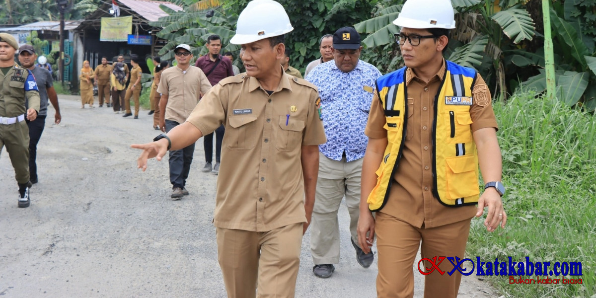 Wawako Binjai Tinjau Langsung Perbaikan Jalan Diponegoro untuk Kelancaran Warga