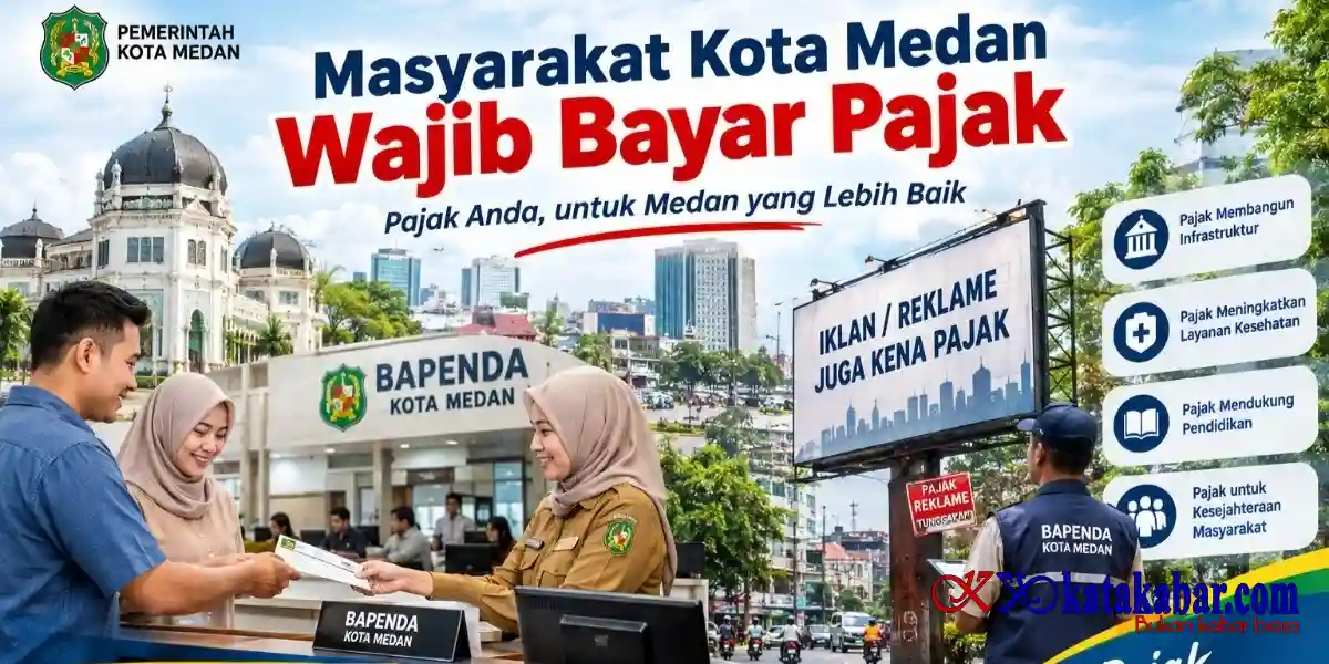Pentingnya Pajak Reklame bagi Pembangunan Kota Medan, Ini Penjelasan Bapenda