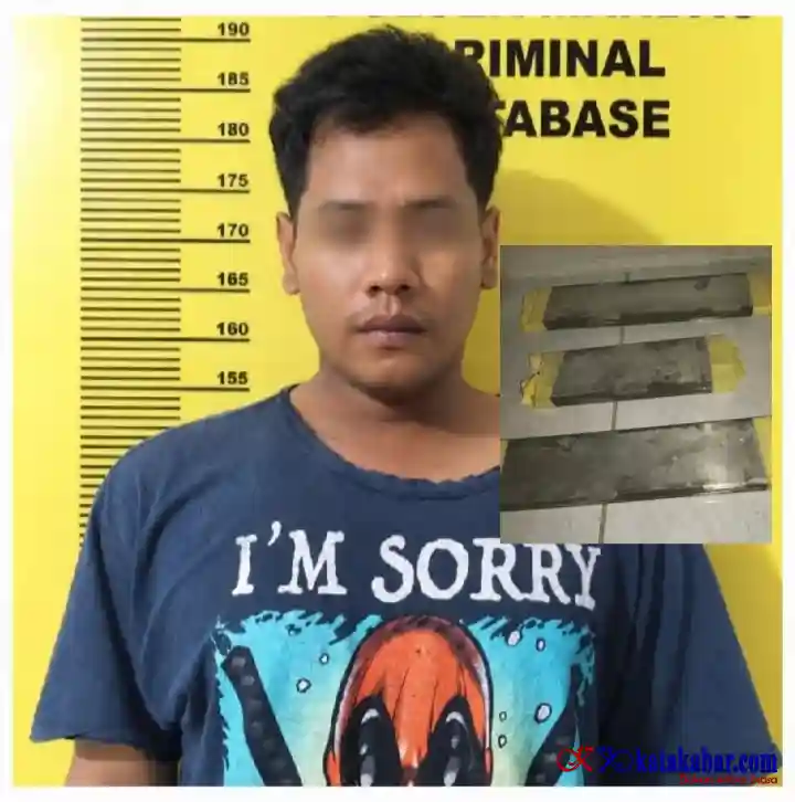 Curi Lempengan Tembaga di Lokasi PHR Warga Pinggir Diamankan Polisi