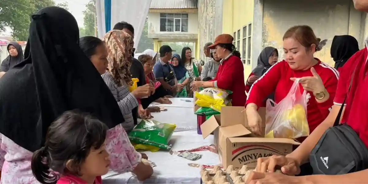 Pemko Binjai Gelar Pangan Murah, Harga Beras 5 Kg Cuma Rp59.000
