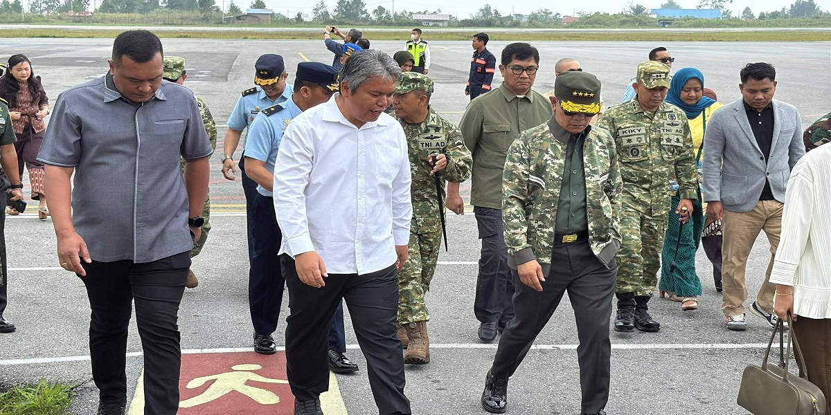 Wamenhan RI Terima Laporan Resmi Pemulihan Pascabencana di Tapanuli Utara