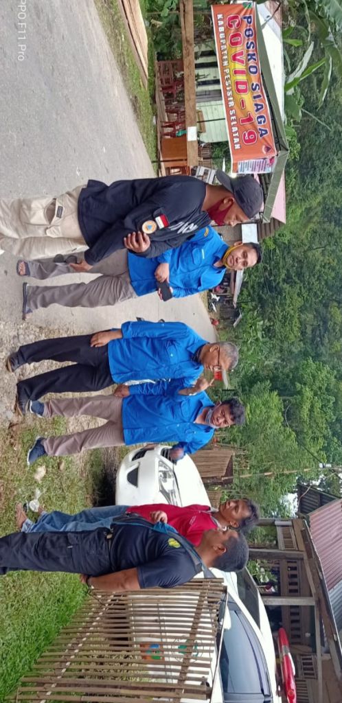 Diskominfo Sumbar Tinjau 'Sipantau' Posko Covid 19 Sungai Gambia-Tapan