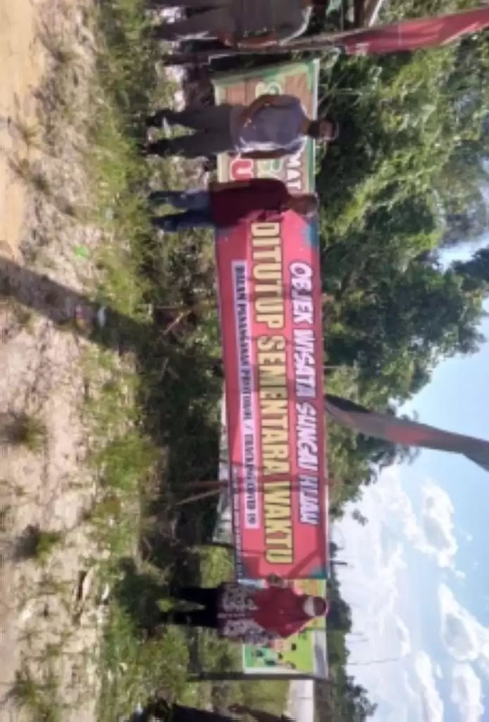 Kadispar Riau : Objek Wisata Sungai Hijau Bangkinang Ditutup