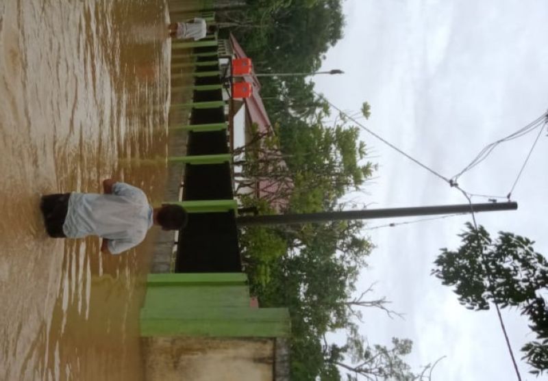 Sempat Surut, Dua Desa di Kabupaten Aceh Jaya Kembali Terendam Banjir