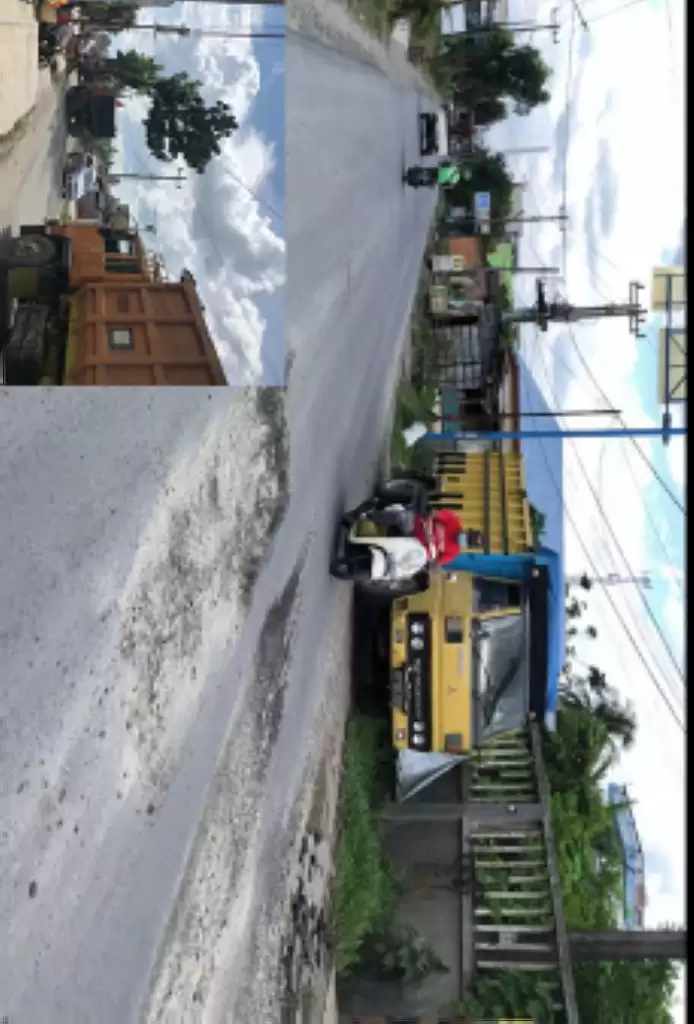 Jalan Gatot Subroto Baru Diperbaiki Sudah Rusak Kembali