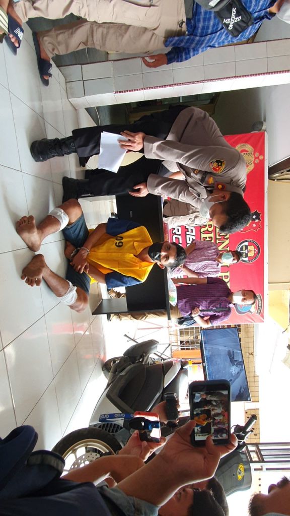 Dua Kaki Residivis Jambret Ditembak