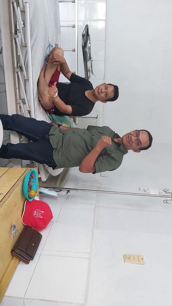 Alhamdulillah, Hari Ini Ketua Pewarta Pulang dari Rumah Sakit