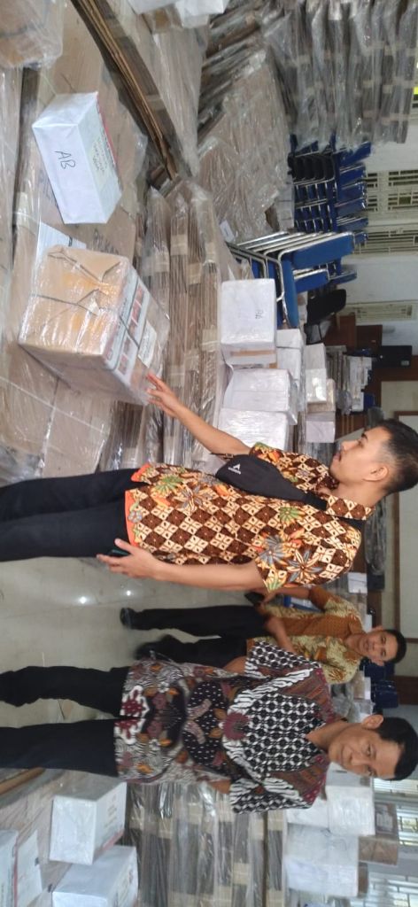 Logistik Pilkades Langkat Didistribusikan