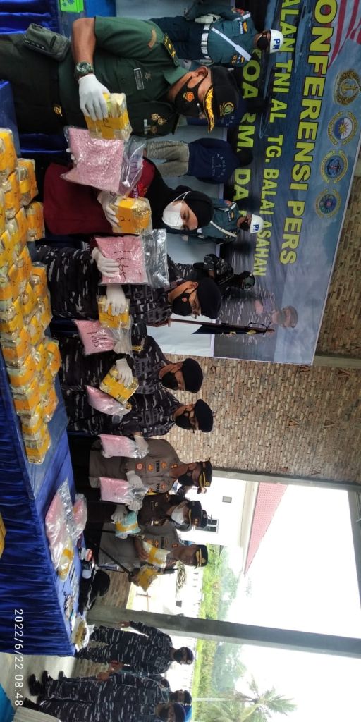 Sabu 29 Kg dan Ribuan Ekstasi Lewat Jalur Sungai Asahan