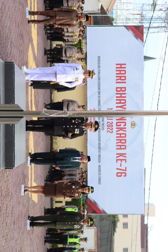 Presiden Pimpin Irup Upacara HUT Bhayangkara