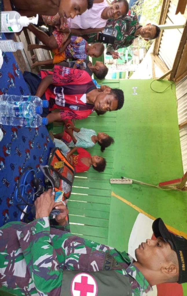 Satgas Pamtas RI PNG Yonif 711 RKS Bukan Sekedar Jaga Tapal Batas RI