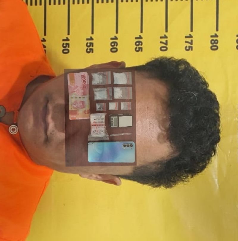 Polisi Ringkus Pengedar Sabu di Perumahan BTN MI Balai Raja