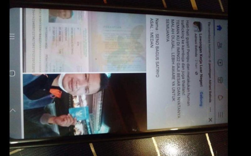 Tergiur Kerja ke Luar Negeri, Irfan Transfer ke Rekening Tiok