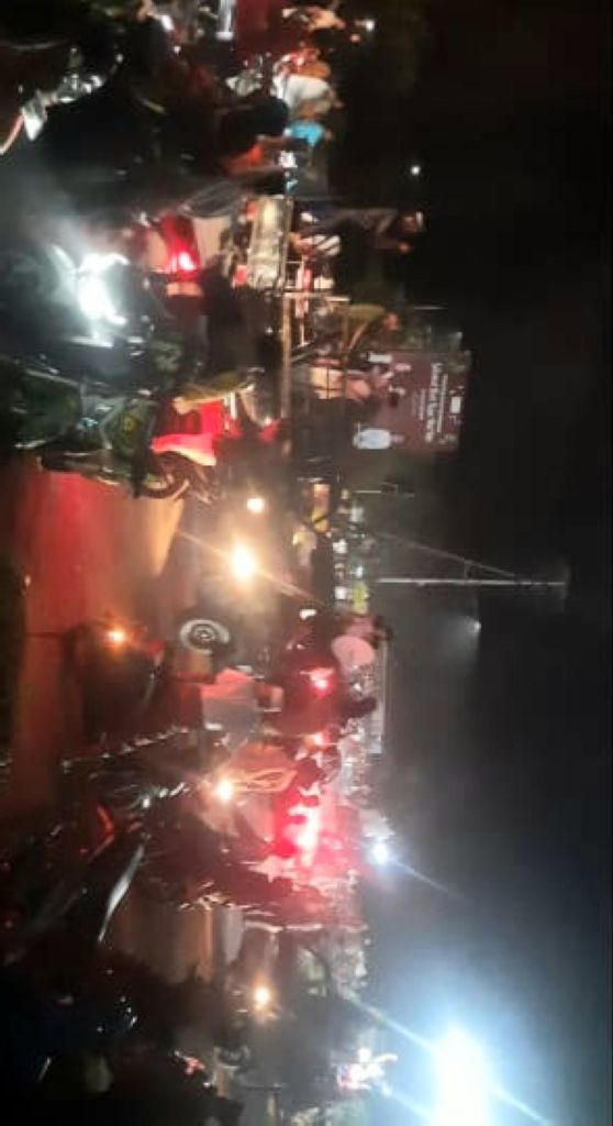 Desa Muntai Barat Bertakbir, Tua Muda Kompak Meriahkan Pawai Takbir
